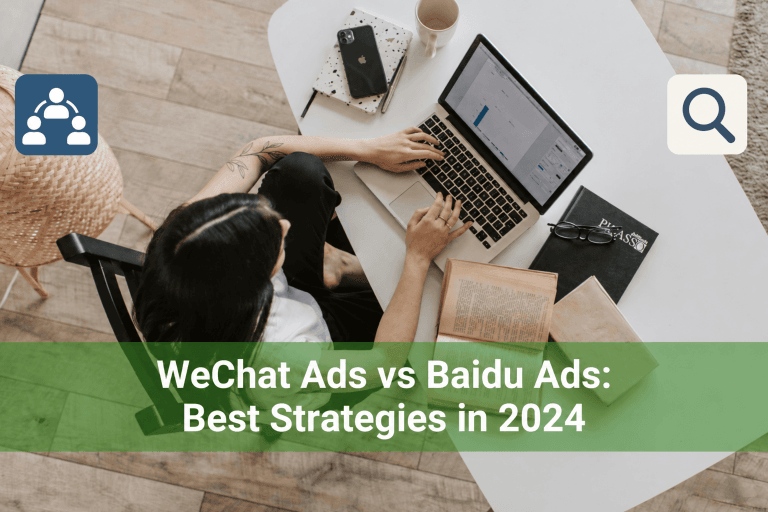 Search and social advertising comparison with neutral symbols