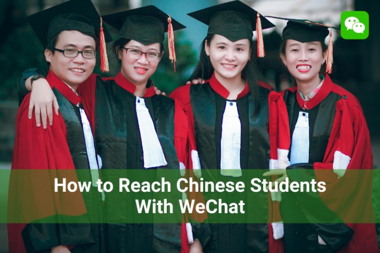 How to reach Chinese students with WeChat